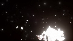 Two Super Buddies Watching The Fireworks