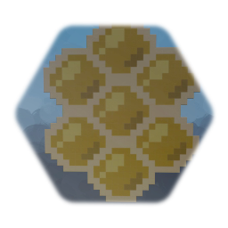 Pixel Art Honeycomb