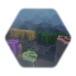 Abstract Future City Zone