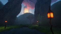 Mini Bridlewood Scene mlp inspired