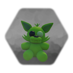 Radioactive Foxy plush