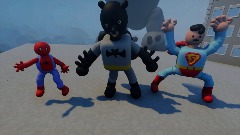 super heros animation