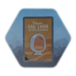 Egg Chair Poster