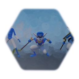 Sly Superhero (Draft composed of other models)