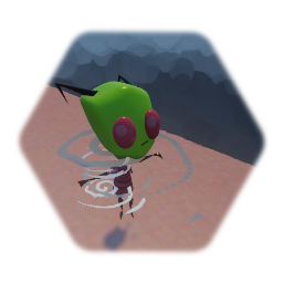 Beat Up Characters With Invader Zim