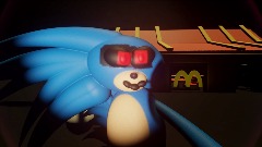 Sanic goes to McDonald's (short)