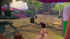 Mario beach zombies with princess peach-Challenge!