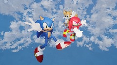 SONIC HEROES POSTER