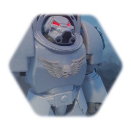 Space marine puppet (Terminator armor) (Indomitus pattern)