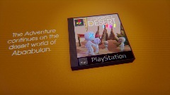 Possession 3: Desert - PS1 Game Case