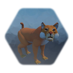 Saber Toothed Tiger/Smilodon Enemy