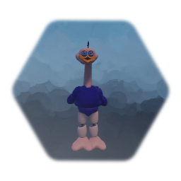 Ozzie the ostrich