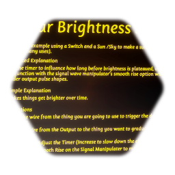 Linear Brightness Scaler (W/ Description)