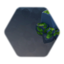 Ensemble roche mousseuse