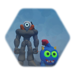 Skylanders- Eyebrawl and wrecking-ball