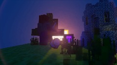 Minecraft scene