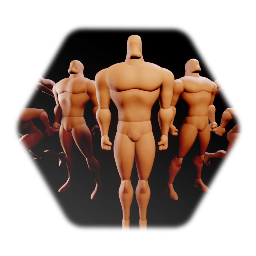 DC Animated Universe Male Template v2