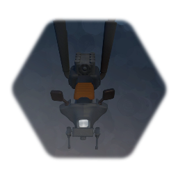 David Crusher's motorcycle