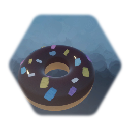 Chocolate Donut w/ Sprinkles