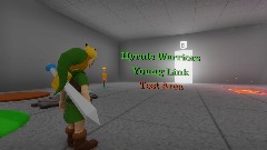· Hyrule Warriors Young Link Test Area ·