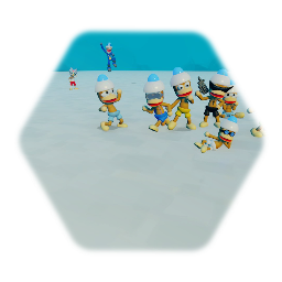 Ape Escape Apes in progress