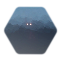 Blinking glowing eyes