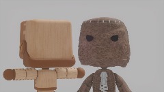 Sackboy shots a sackbot because he was T poseing in 2021