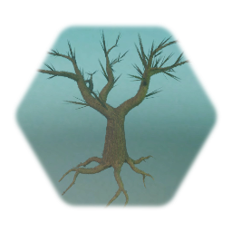 Realistic Oak Tree - Bare