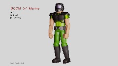 Doom 64 Marine Render