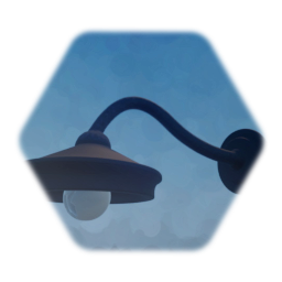 Old Broken Light Fixture