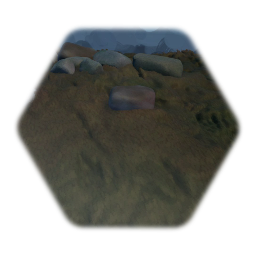 Rough mud & stone ground