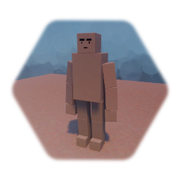 Standing Ragdoll with face    + faling of arm and leg