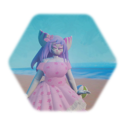 Sweet Lombax Girl Summer outfit <uisun>