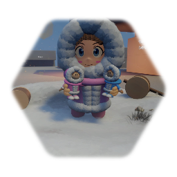 Girl Ice Climber