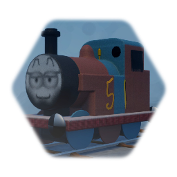 Red and blue boy