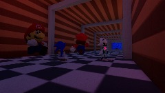 Eveybody runs from Wario apparition 3