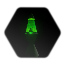 Lava Lamp (Green & Blue)