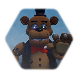 Withered freddy fazbear from fnaf 2 reboot