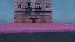 The Pink Palace Apartment Building - Coraline! Template.