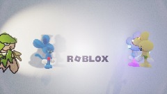 Roblox logo but with riggys friends