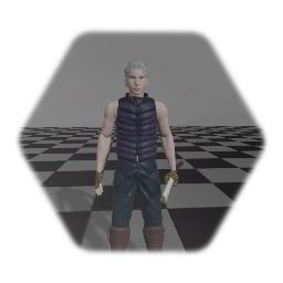 Playable Vergil DMC3