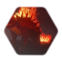 Remix of Godzilla prime( alpha Fire anguirus