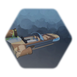 Luke Skywalker´s landglider