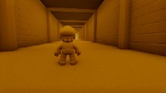 Wario apparition but The whole thing is gold