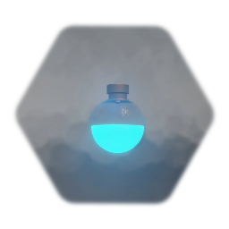 Glowing Blue Potion (ZX)
