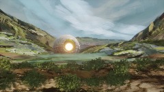 Painterly landscape #1