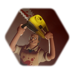 Cartoon Leatherface