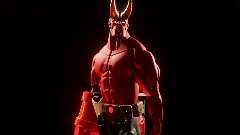 Model Viewer Hellboy | Hellboy