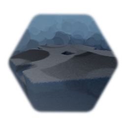 Basic simple  stone/rock Platform