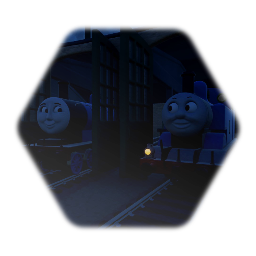 Season 1 - Gauge 1 Perspex Edward the Blue Engine Model WIP